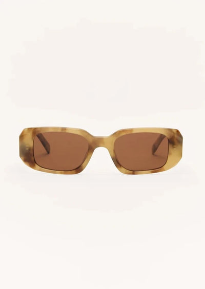 Z Supply Off Duty Polarized Sunglasses Blonde Tort - Gradient - Whim BTQ