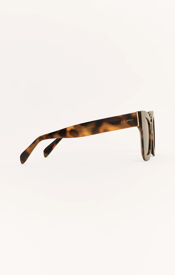 Z Supply Confidential Sunglasses Brown Tortoise - Brown - Whim BTQ