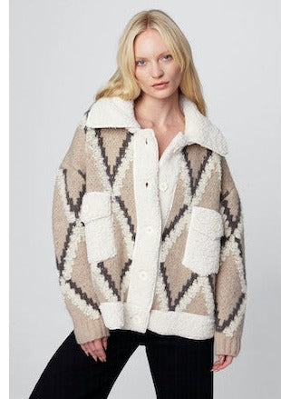 Blank NYC In The Cards Sherpa Sweater - Whim BTQ