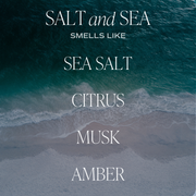 Salt and Sea 11 oz Soy Candle - Home Decor & Gifts