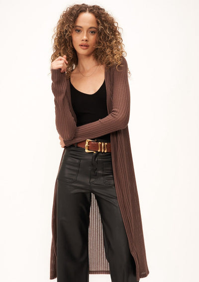 Project Social T By Your Side Cozy Duster in Oak - Whim BTQ