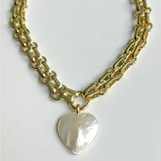 Tramps+Thieves Chained Heart Necklace