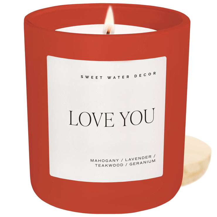 Love You 15 oz Soy Candle