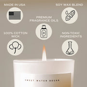 Island Air 11 oz Soy Candle - Home Decor & Gifts