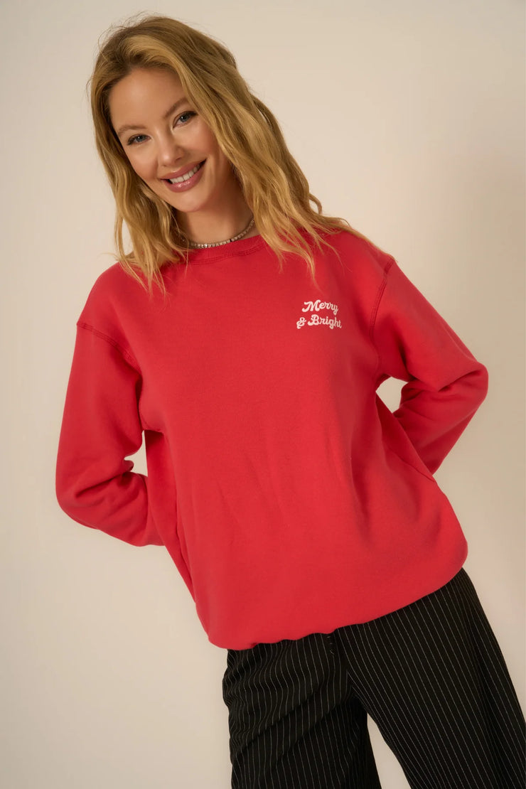 Project Social T Merry & Bright Sweatshirt