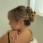 Ecofriendly Acetate Large Claw - Tortoise - Whim BTQ