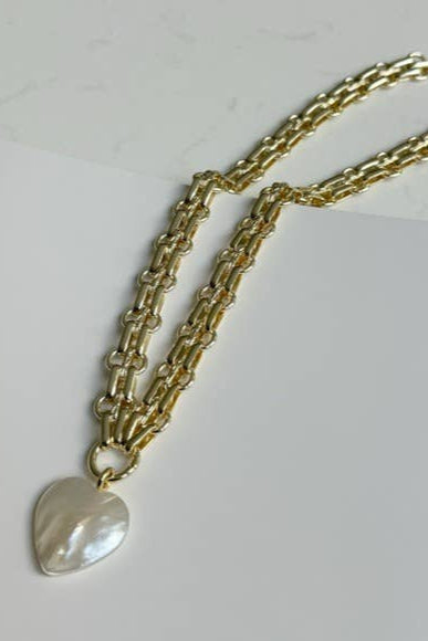 Tramps+Thieves Chained Heart Necklace