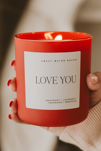 Love You 15 oz Soy Candle