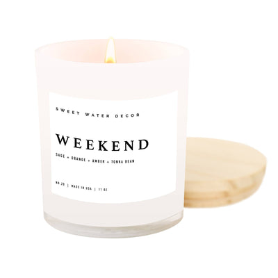 Weekend 11 oz Soy Candle - Home Decor & Gifts