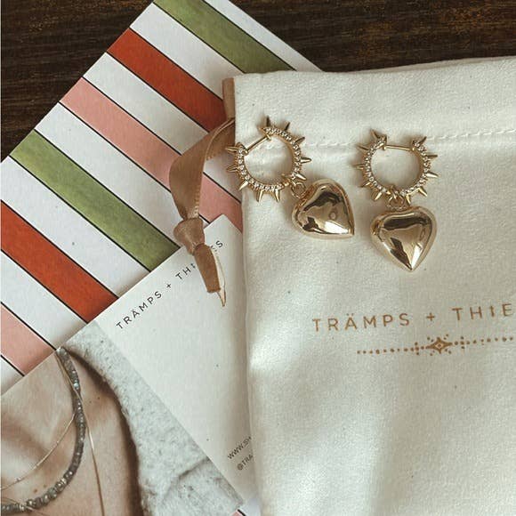 Tramps+Thieves Dulce Amor Earrings: Turquoise - Whim BTQ