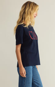 Z Supply Ciao Boyfriend Tee