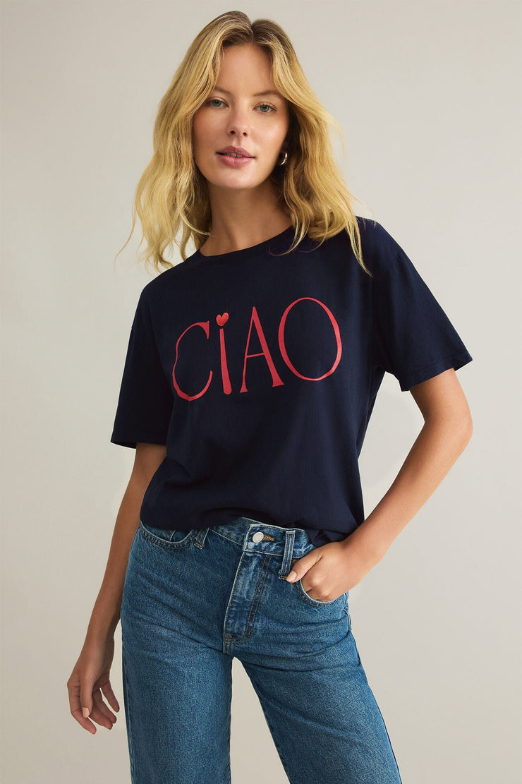 Z Supply Ciao Boyfriend Tee