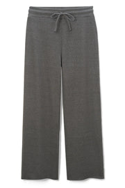 perfectwhitetee Selena Cozy wide Leg in Charcoal - Whim BTQ