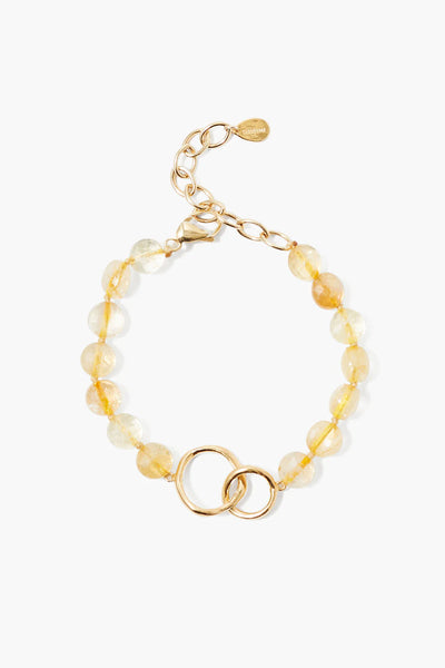 Chan Luu Reunion Link Bracelet in Citrine