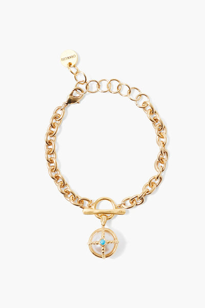 Chan Luu Charlotte Bracelet in White Pearl