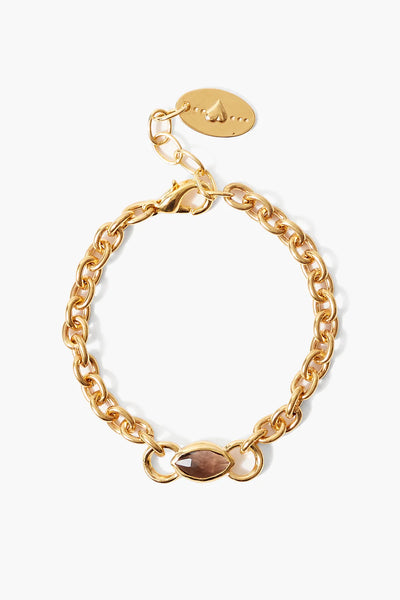 Chan Luu Leona Bracelet in Smoky Quartz