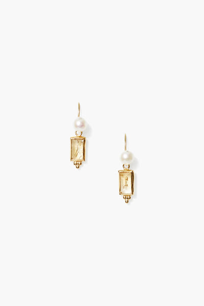 Chan Luu Clarey Earring in Citrine