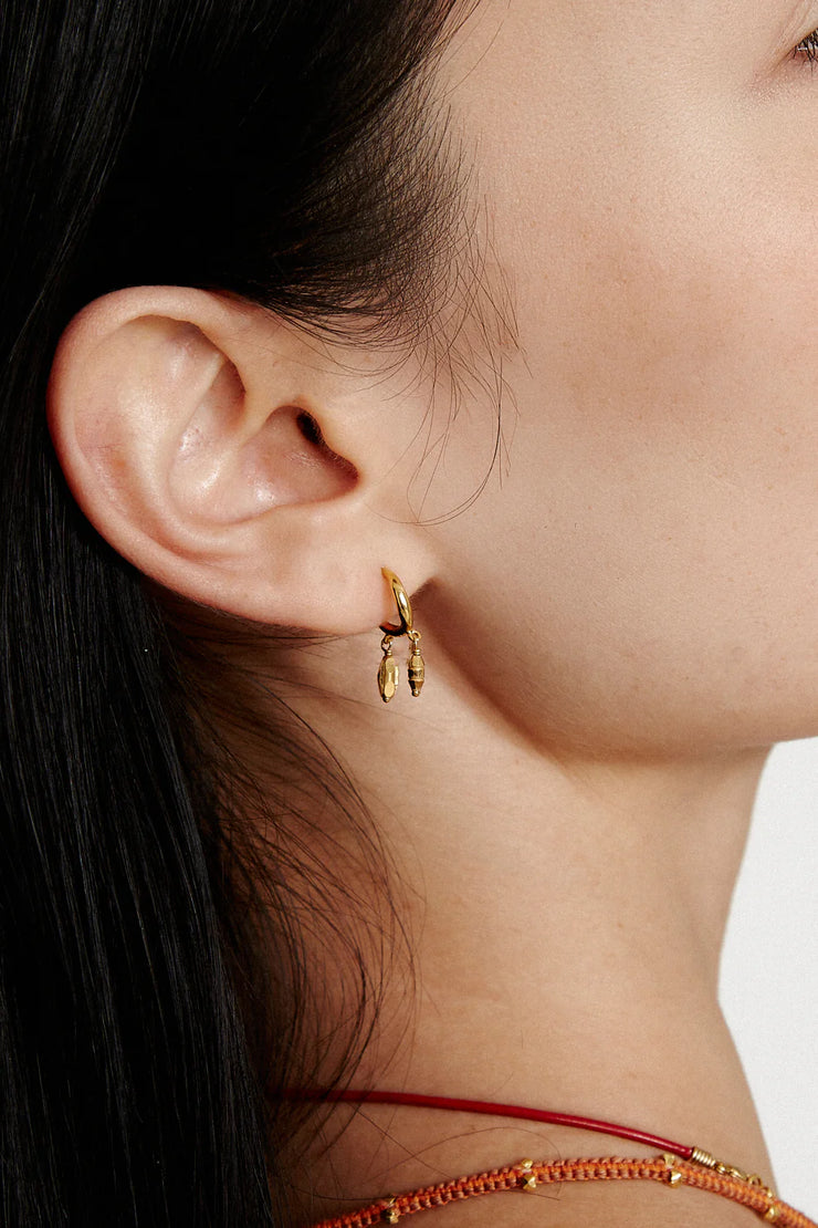 Chan Luu Suleyma Hoop Earrings