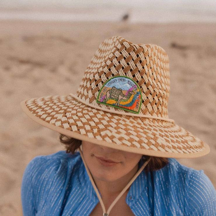 Freya Lifeguard Hat Not All That Wander Tan/Natural - Whim BTQ