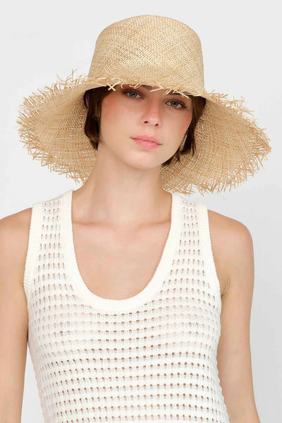 Freya Sandpiper Raffia Bucket Hat