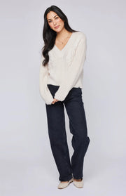 Gentle Fawn Octavia V-Neck Sweater