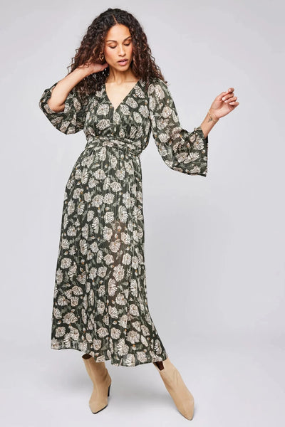 Gentle Fawn Fabienne Floral Midi Dress