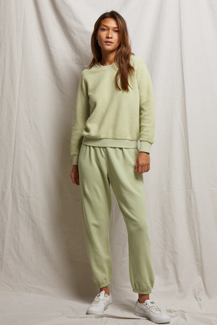 Perfectwhitetee Johnny Sweatpant in Pistachio