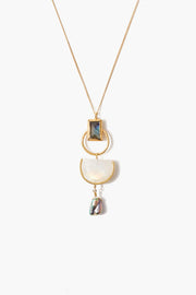 Chan Luu Elsie Labradorite Mix Necklace