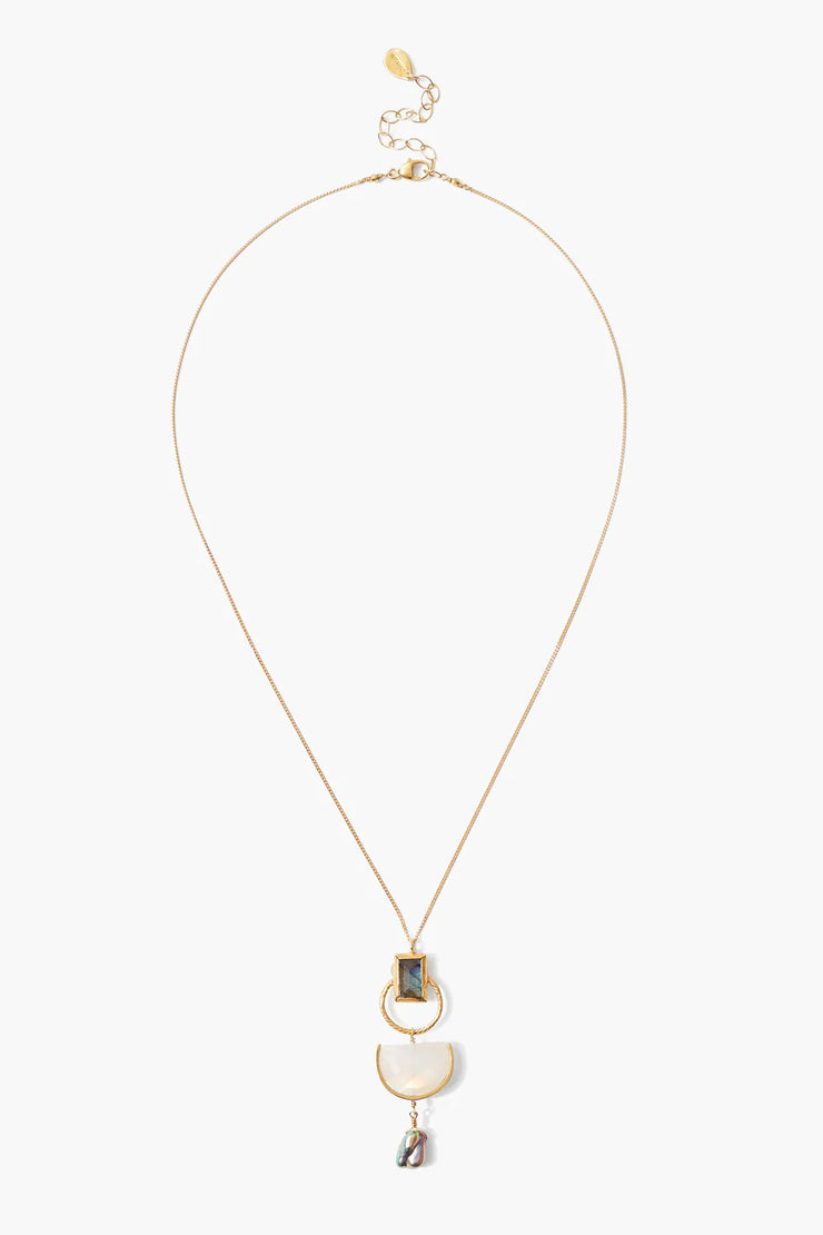 Chan Luu Elsie Labradorite Mix Necklace