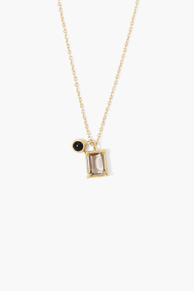 Chan Luu Delilah Pendant Necklace Quartz Mix