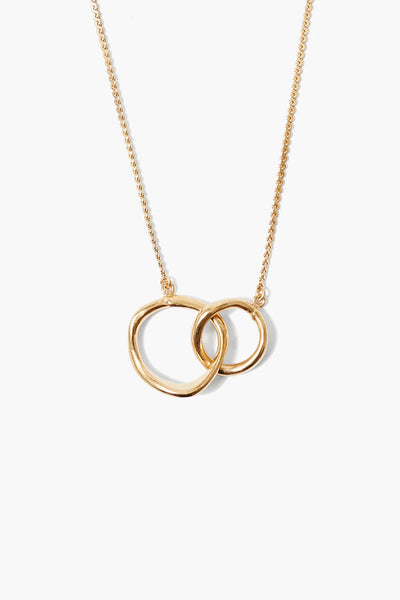 Chan Luu Reunion Link Necklace Yellow Gold