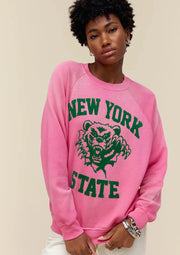 DayDreamer LA New York State Bear Vintage Sweatshirt - Whim BTQ