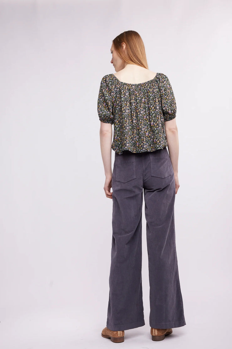 Self Contrast Everly Front Pocket Pants - Whim BTQ