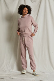 perfectwhitetee Stevie Sweatpant in Mauve