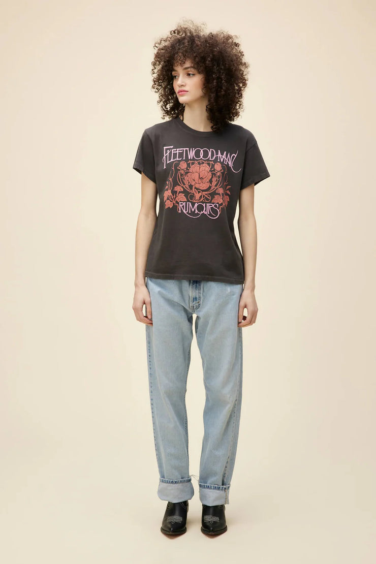 Daydreamer Fleetwood Mac Floral Tour Tee