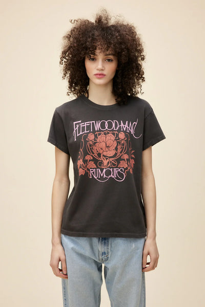 Daydreamer Fleetwood Mac Floral Tour Tee