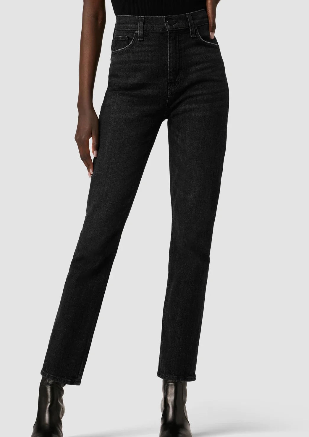 Hudson Women's Nico Mid-Rise Super Skinny Jeans - Obscurity - Size 31