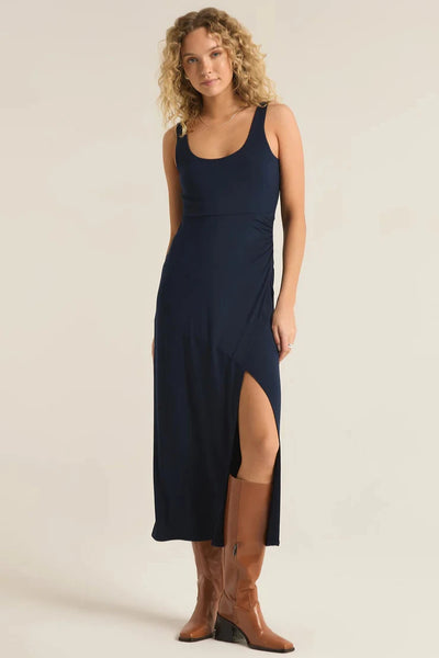 Z Supply Melbourne Dress in Captain Navy