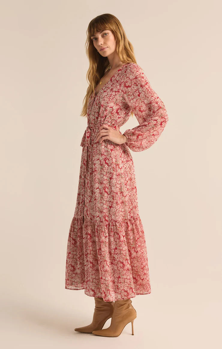 Z Supply Della Floral Maxi Dress