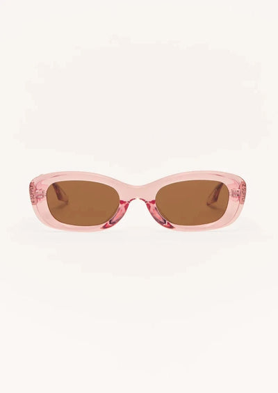 Z Supply Joyride Polarized Glasses in Pink Lemonade - Whim BTQ