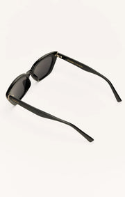 Z Supply Staycation Polarized Glasses in Polished Black - Whim BTQ