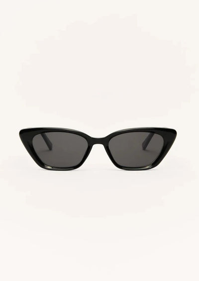 Z Supply Staycation Polarized Glasses in Polished Black - Whim BTQ