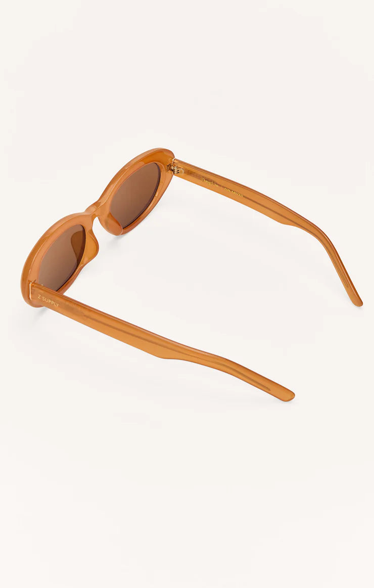 Z Supply Dayglow Polarized Glasses in Cinnamon Brown - Whim BTQ