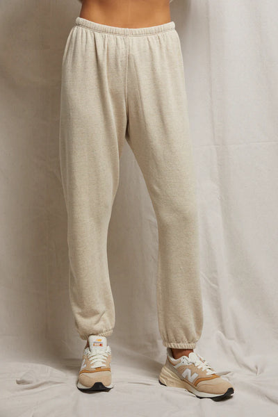 Perfectwhitetee Johnny Sweatpant in Oatmeal