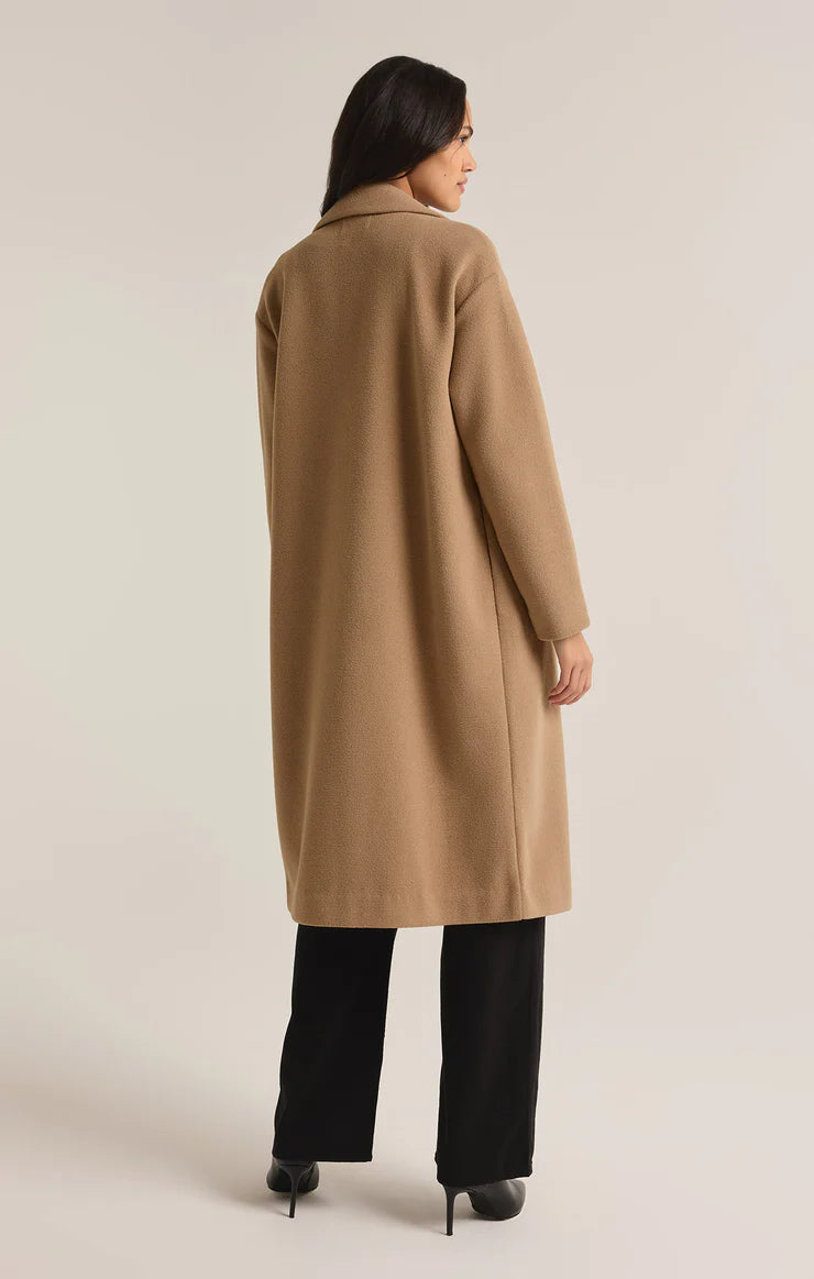 Z Supply Mason Coat in Classic Camel