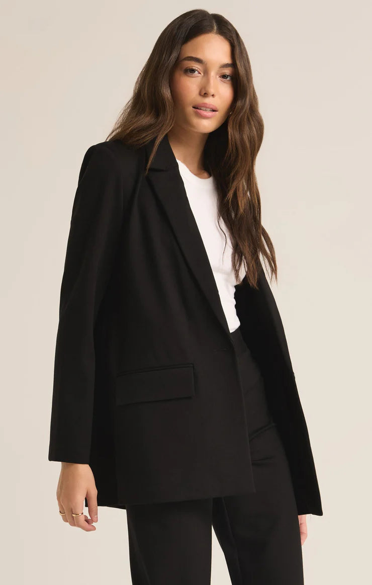 Z Supply Do It All Blazer in Black