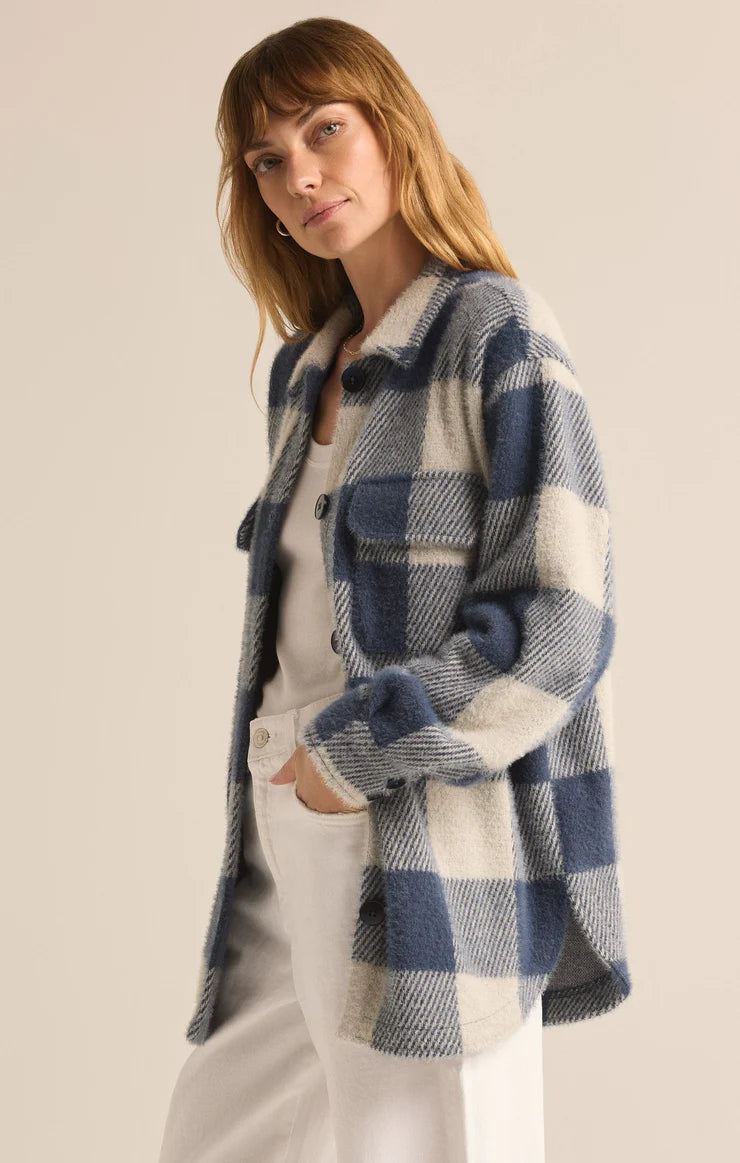 Z Supply Buffalo Check Tucker Jacket