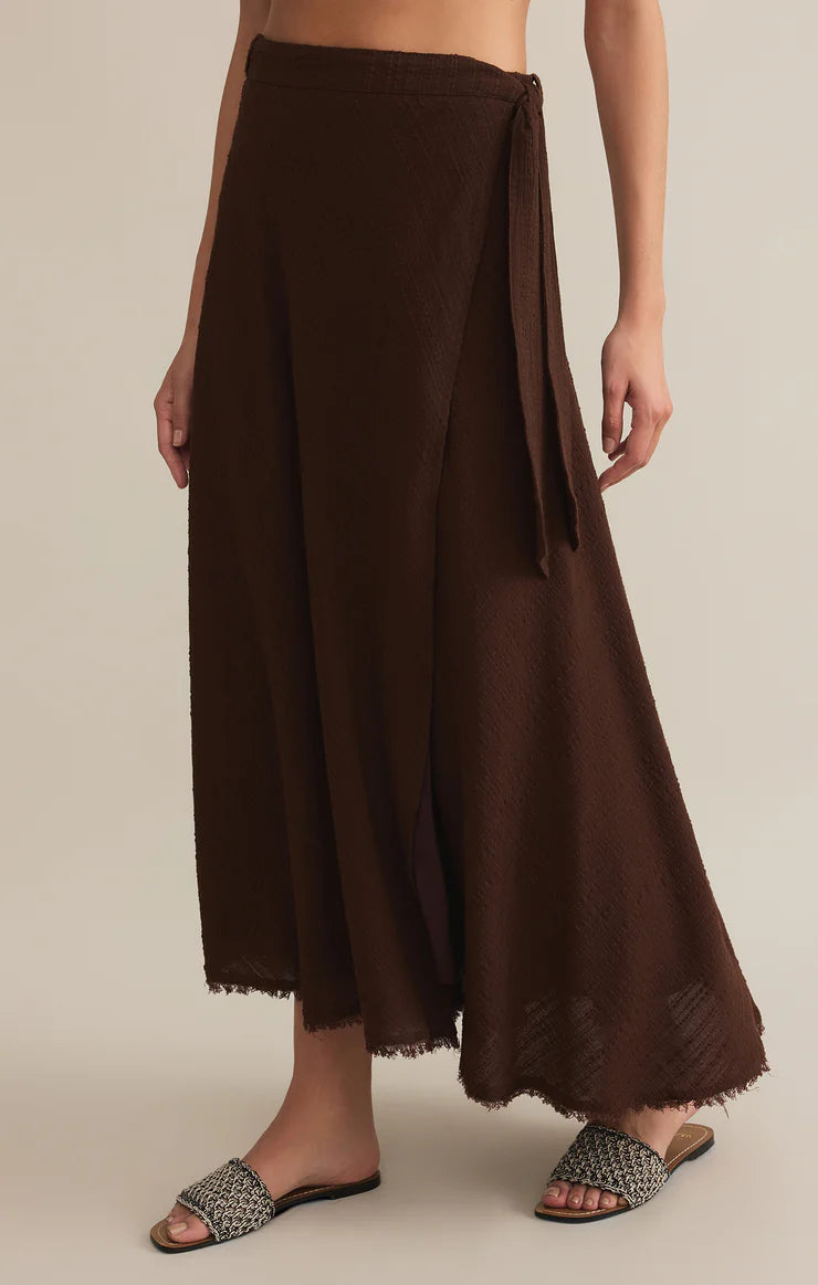 Z Supply Salerno Wrap Midi Skirt