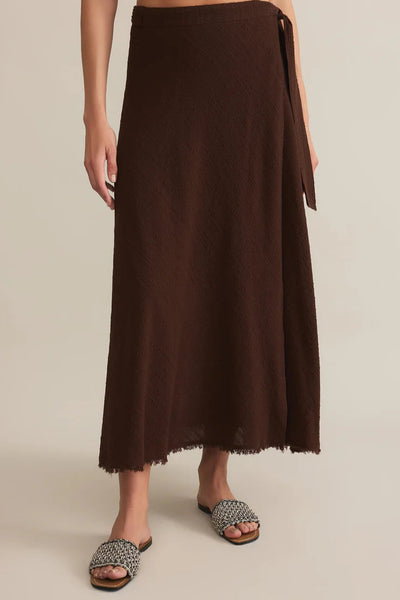 Z Supply Salerno Wrap Midi Skirt