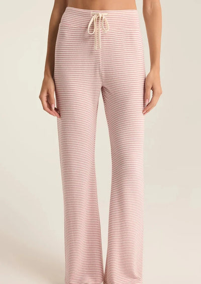 Z Supply In The Clouds Stripe Pant in Lilac Punch